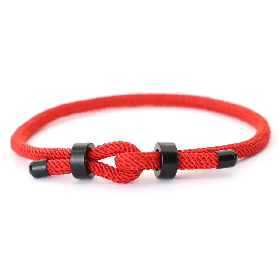 Pulseira Origin - Aço e Corda Milanesa