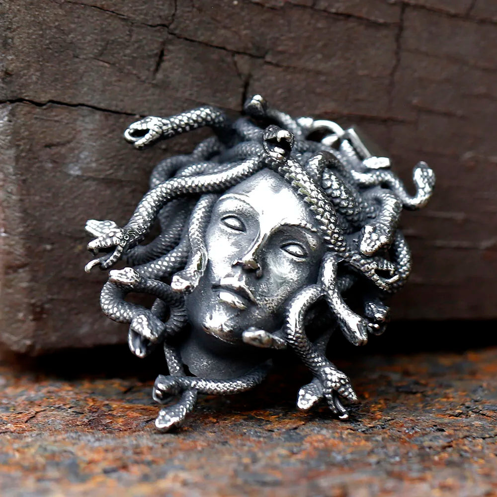 Colar Medusa - Aço Inoxidável