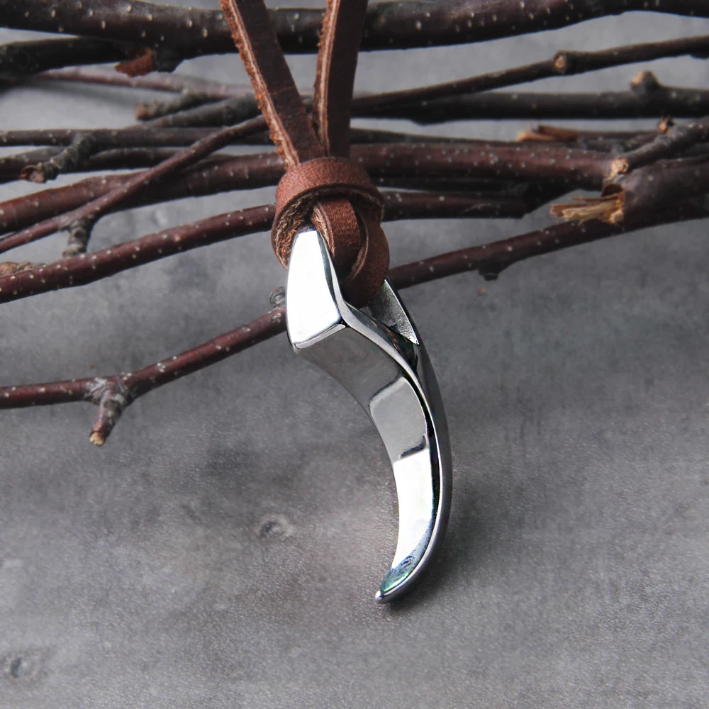 Colar Presa Nórdica - Aço Inoxidável