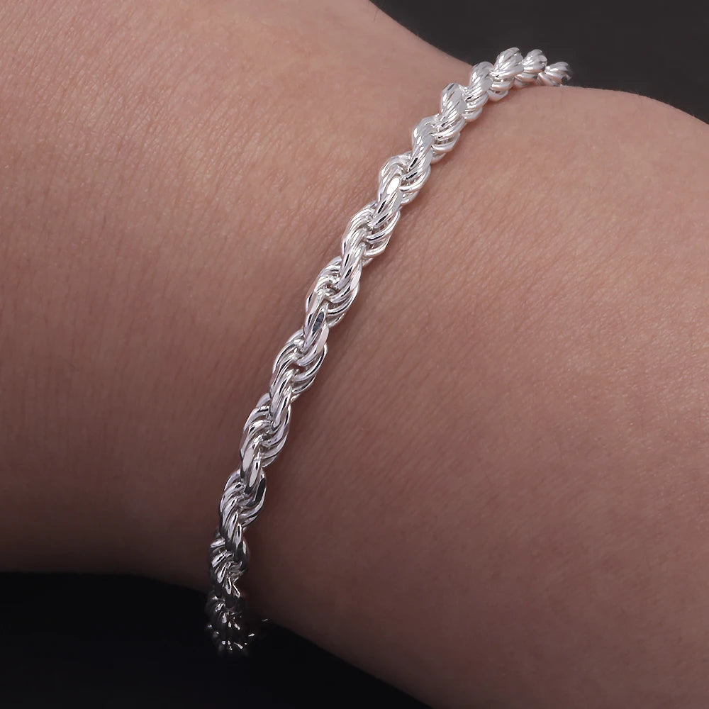 Pulseira Twist - Prata 925