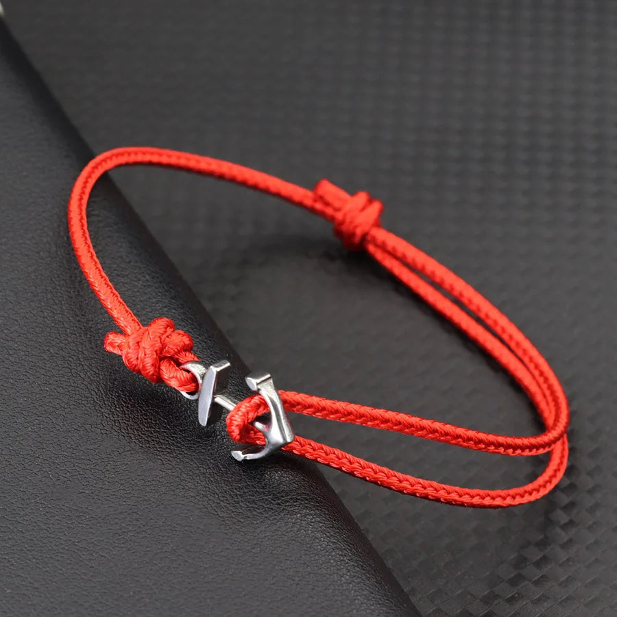 Pulseira Âncora da Sorte (ajustável)