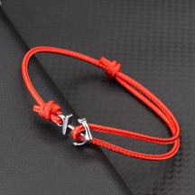 Pulseira Âncora da Sorte (ajustável)