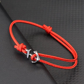 Pulseira Âncora da Sorte (ajustável)