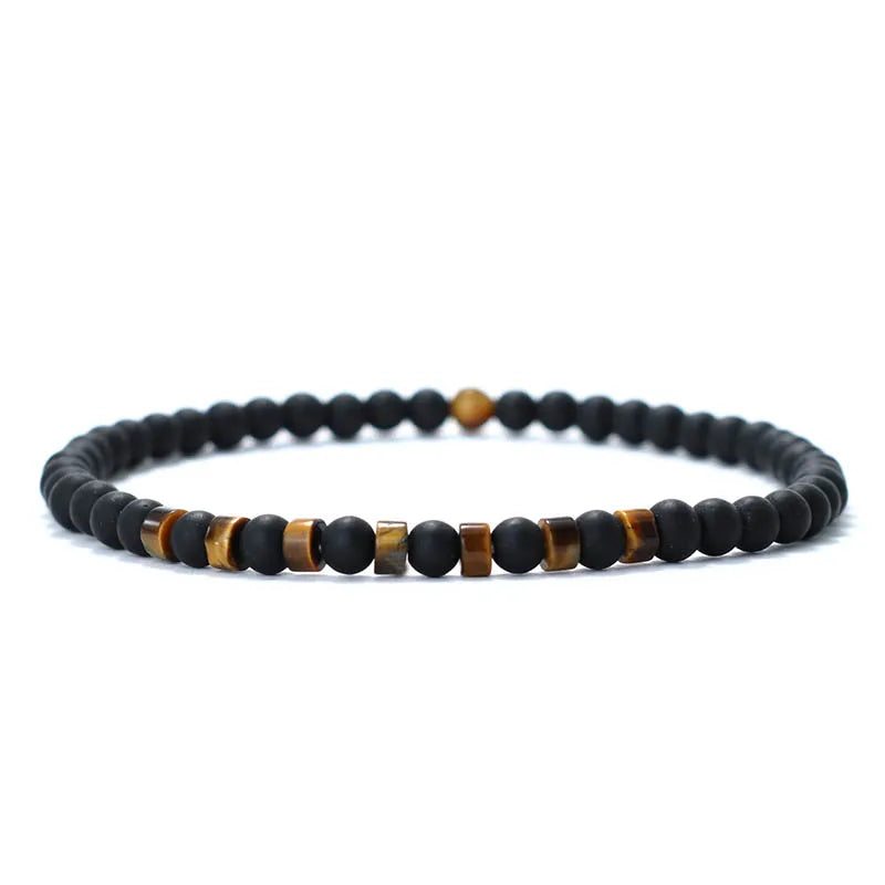 Pulseira Minimalista Natural Stones