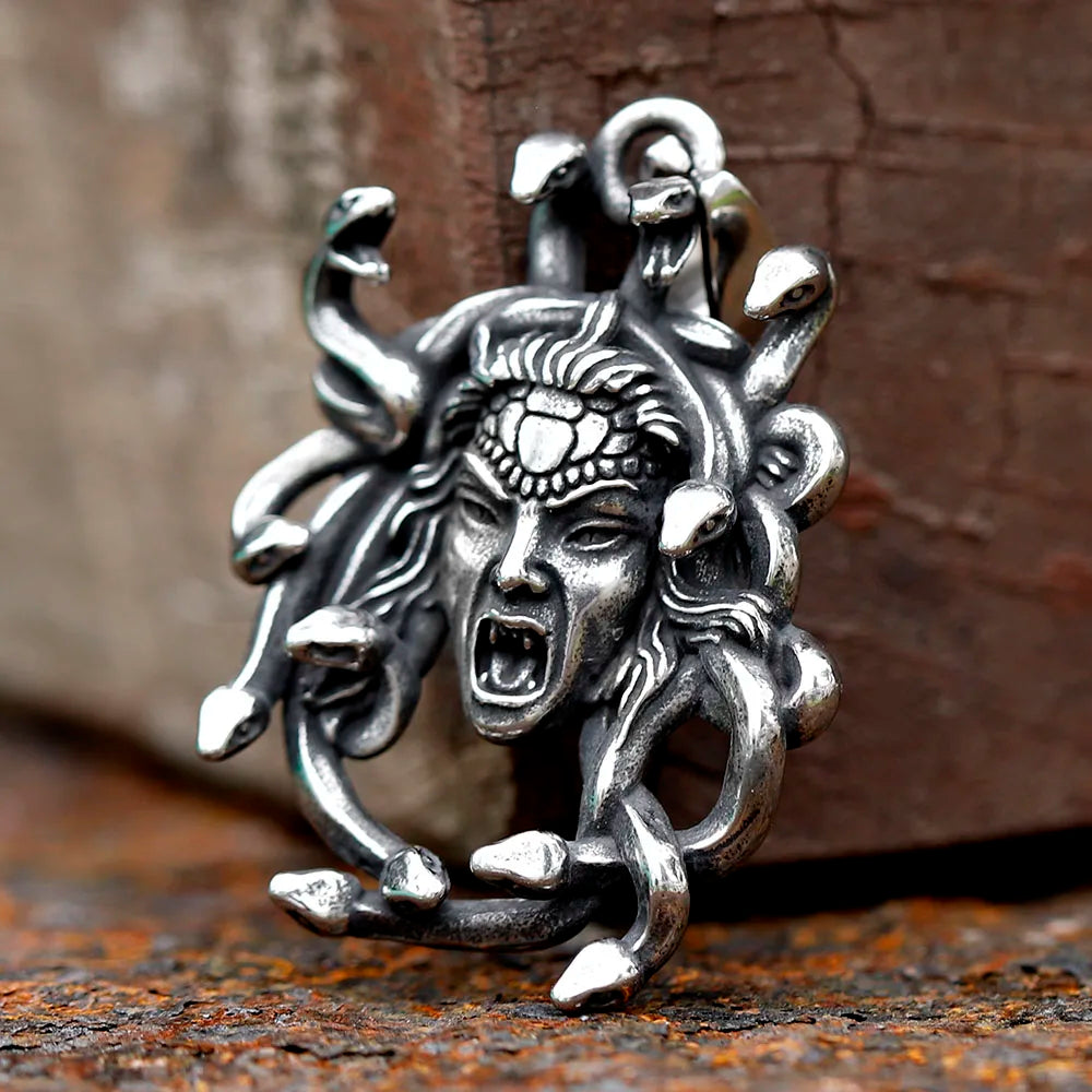 Colar Medusa Legacy - Aço Inoxidável