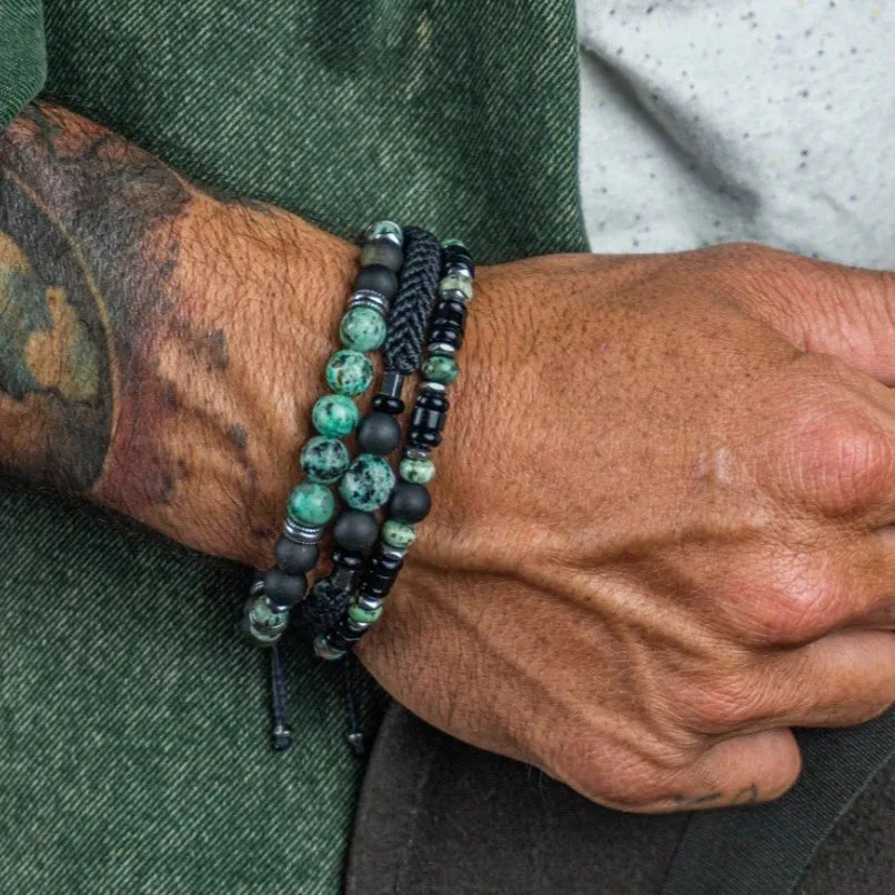 Pulseira Nomad Stone – Kit 3 Peças