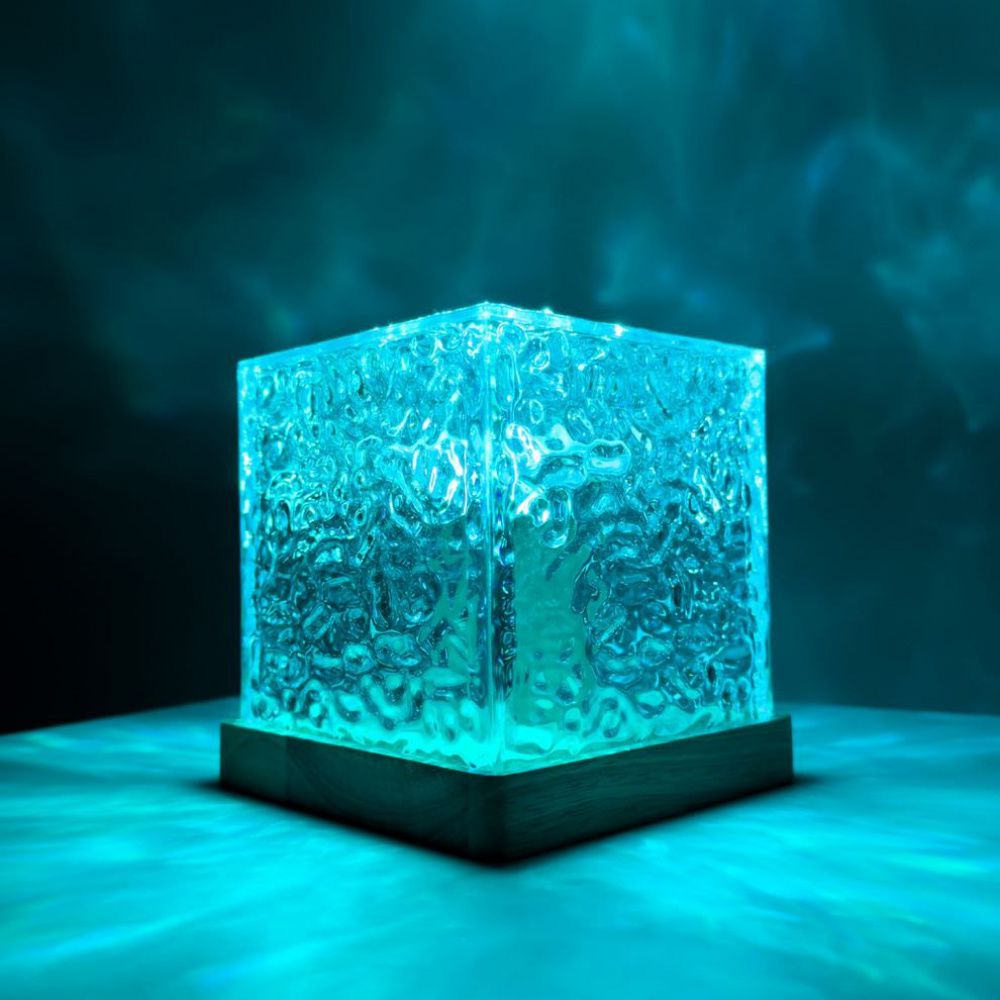 AuroraGlow: Luminária Anti-Estresse (16 Cores)