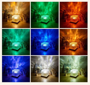 AuroraGlow: Luminária Anti-Estresse (16 Cores)